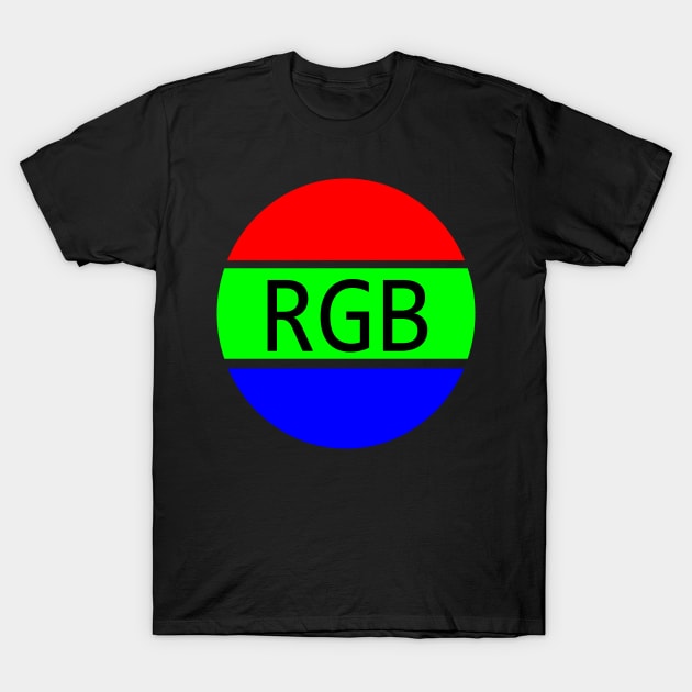 RGB Model T-Shirt by yayor